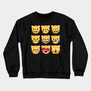 Cat moods Crewneck Sweatshirt